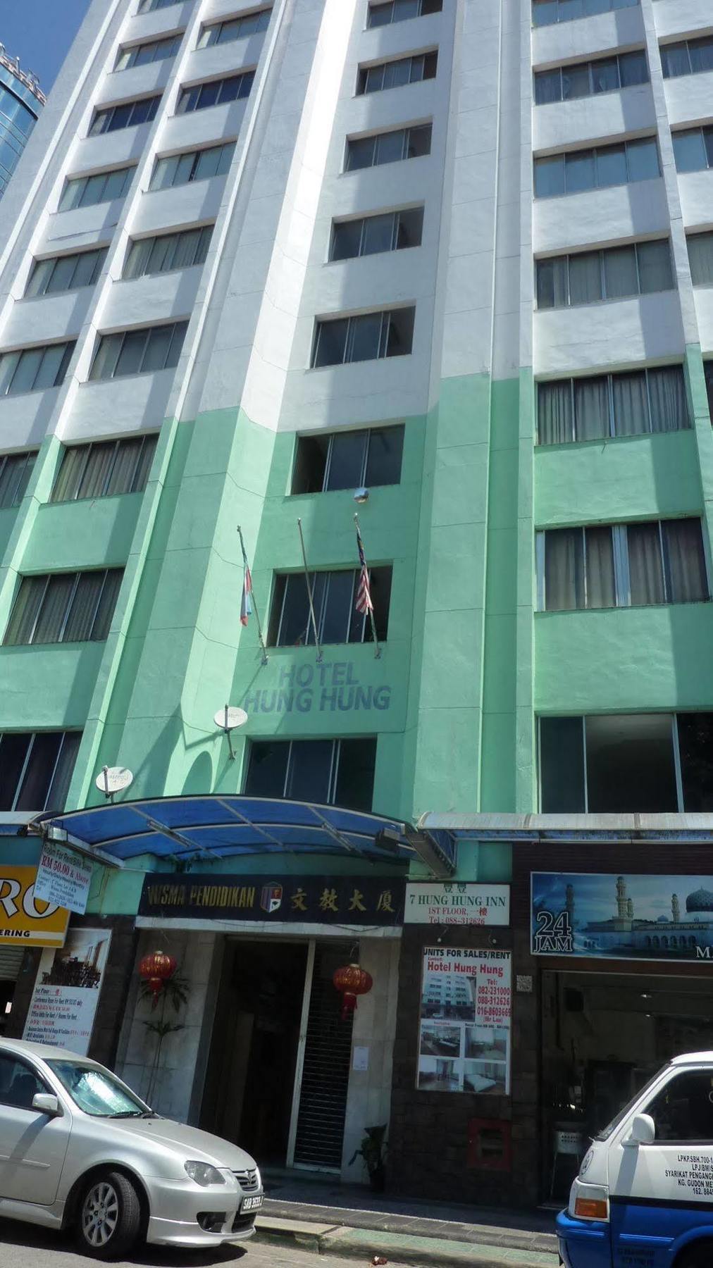 7 Hung Hung Inn Kota Kinabalu Buitenkant foto